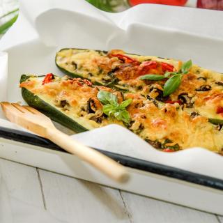 Zucchini z. Füllen gelb