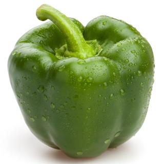 Paprika grün