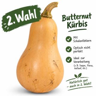 5 kg Butternut Kürbis Eschenhof 2 Wahl