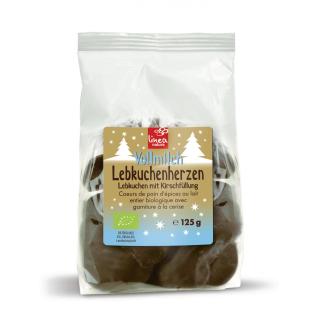 Lebkuchenherzen Vollmilch gefüllt Kirsche