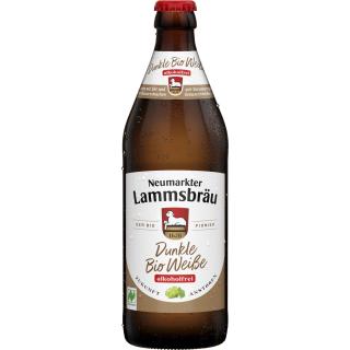 10 x Lammsbräu Dunkle Weiße alkoholfrei 0,5 l
