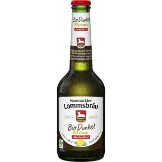 Lammsbräu Dunkel Pure Zitrone alkoholfrei 0,33 l