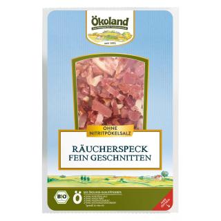 Räucherspeck fein geschnitten