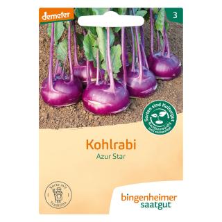 Saat Kohlrabi blau Azur Star