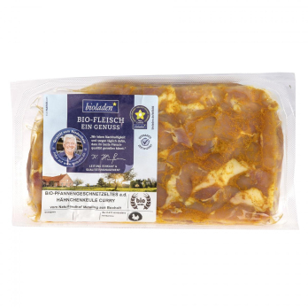 Pfannengeschnetzeltes Hähnchencurry ca. 300 g