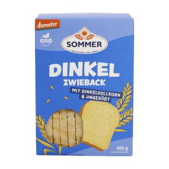 Dinkel Zwieback 200 g