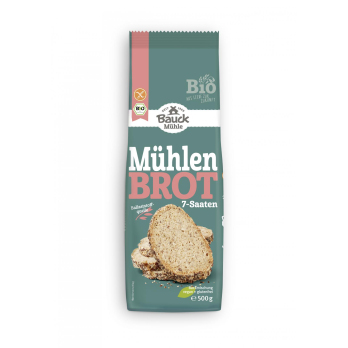 6 x Mühlenbrot 7 Saaten glutenfrei 500 g