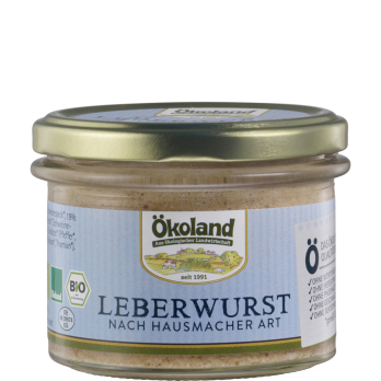 Leberwurst Hausmacher Art im Glas 160 g