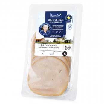 Putenbrust Aufschnitt gegart & geräuchert 80 g