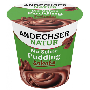 Sahne Pudding Schokolade