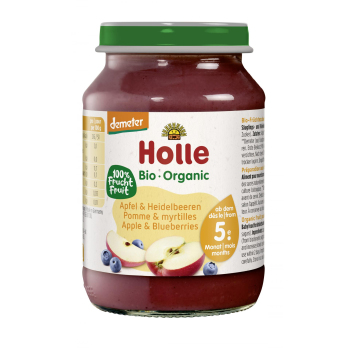 6 x Apfel mit Heidelbeere 190 g