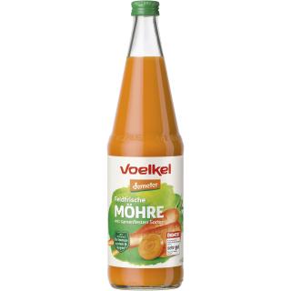 Möhrensaft feldfrisch aus der Region 0,7 l