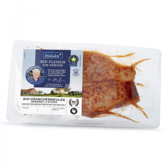 Hähnchenkeulen gewürzt 2 Stk