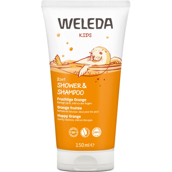 Kids Shower & Shampoo Orange 150 ml
