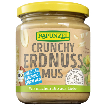 Erdnussmus Crunchy mit Salz 250 g