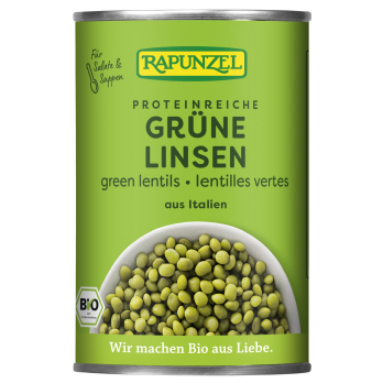 Grüne Linsen 400 g