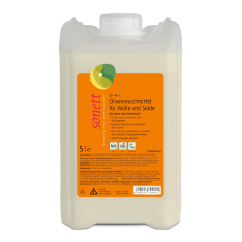 Olivenwaschmittel für Wolle & Seide 5 l