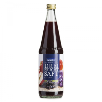 Dreifruchtsaft rot 0,7 l