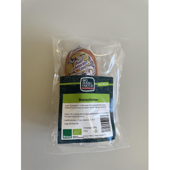 Bierschinken am Stück
