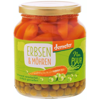 Erbsen & Möhren 350 g