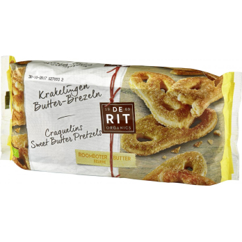 Butter Brezeln aus Blätterteig 150 g